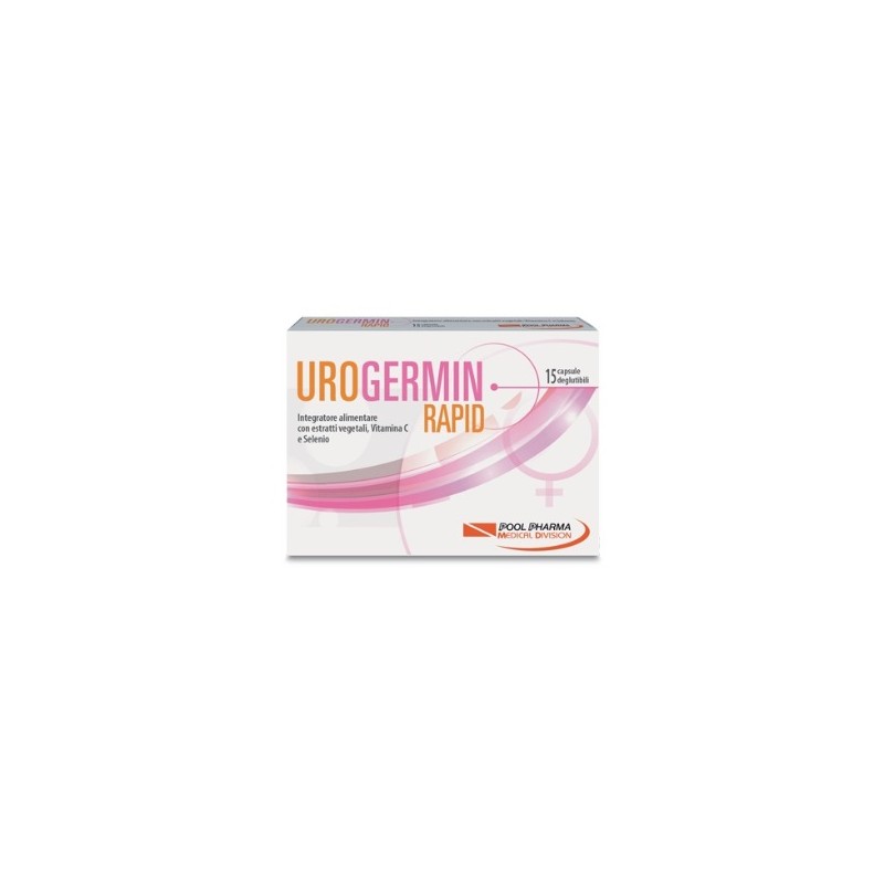 Pool Pharma Urogermin Cisti Rapid 15 Capsule Deglutibili