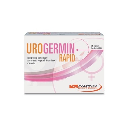 Pool Pharma Urogermin Cisti Rapid 15 Capsule Deglutibili