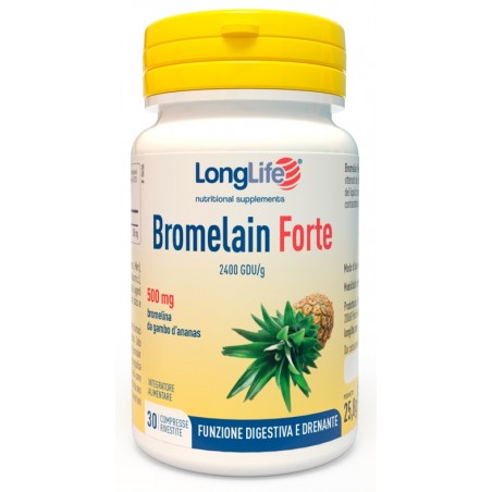 Longlife Bromelain Forte 30 Compresse