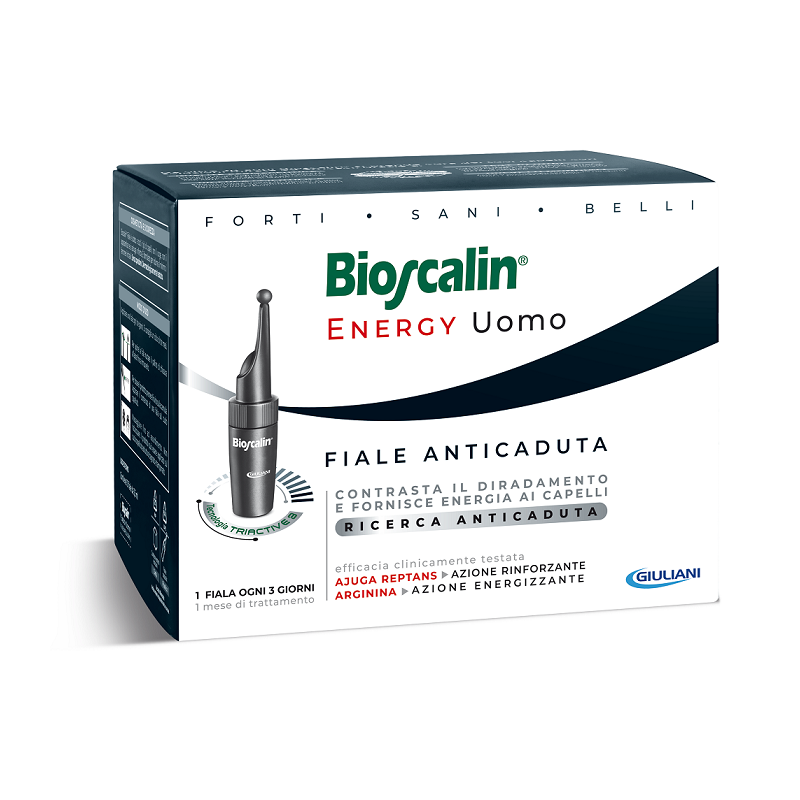 Bioscalin Energy Uomo Fiale anticaduta 10 Fiale da 3,5 ml