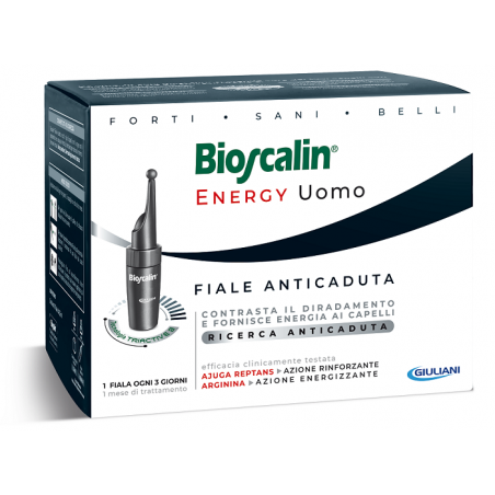 Bioscalin Energy Uomo Fiale anticaduta 10 Fiale da 3,5 ml