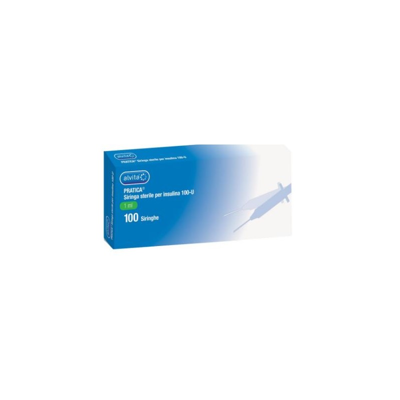 Alliance Healthcare It. Dis. Alvita Siringa Per Infusione E Irrigazione 1 Ml 26 Gauge 1 Pezzo