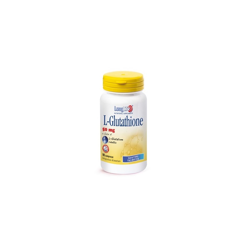 Longlife L-glutathione 50 Mg 90 Compresse