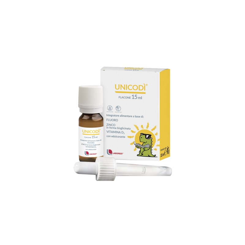 Uriach Italy Unicodi' 15 Ml Fluoro Zinco Vitamina D3