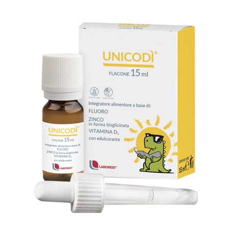 Uriach Italy Unicodi' 15 Ml Fluoro Zinco Vitamina D3