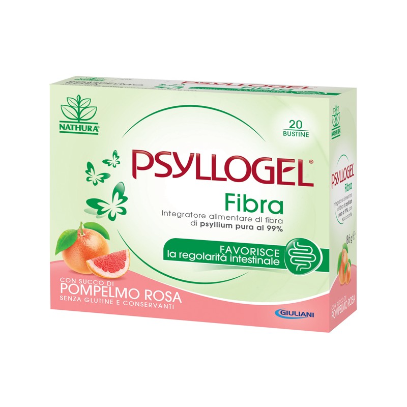 Giuliani Psyllogel Fibra Pompelmo Rosa 20 Bustine