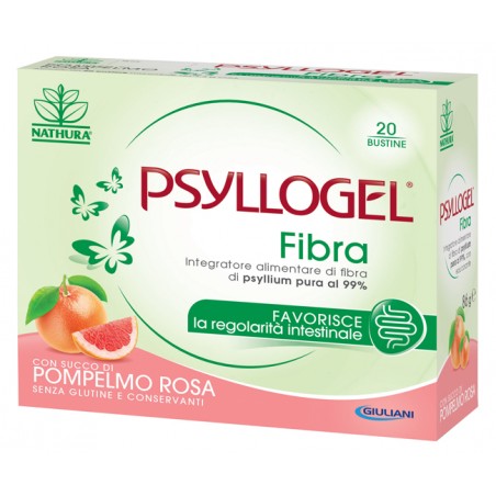 Giuliani Psyllogel Fibra Pompelmo Rosa 20 Bustine