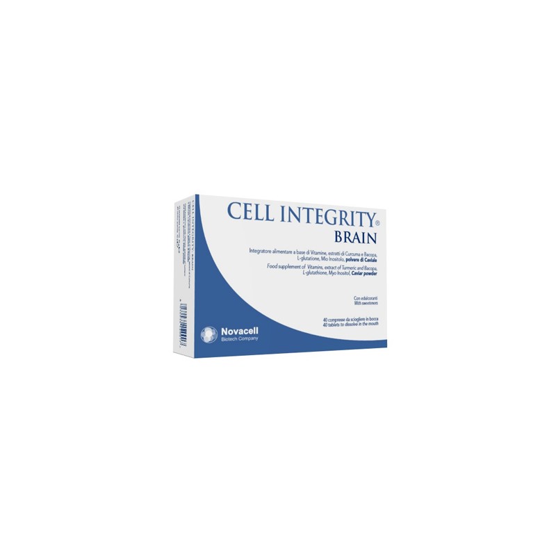 Novacell Biotech Company Cell Integrity Brain 40 Compresse