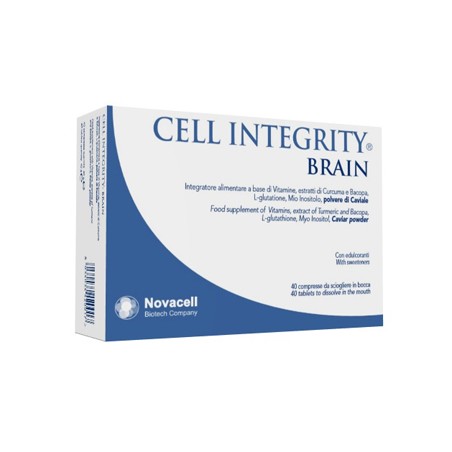 Novacell Biotech Company Cell Integrity Brain 40 Compresse