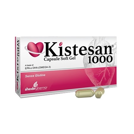 Kistesan 1000 Integratore per il supporto cardiaco e trigliceridi 20 capsule molli