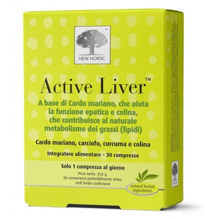 New Nordic Active Liver 60 Compresse