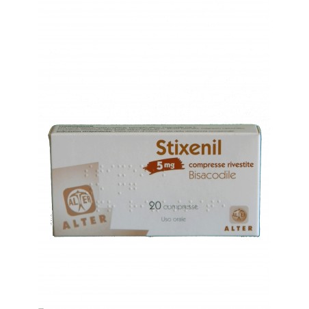 Laboratori Alter Stixenil 5 Mg Compresse Rivestite Bisacodile Medicinale Equivalente