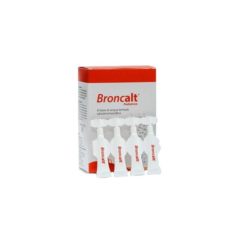 Aurora Biofarma Broncalt Strip Pediatrico Soluzione Irrigazione Nasale 20 Flaconcini Da 2 Ml