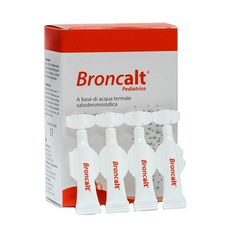 Aurora Biofarma Broncalt Strip Pediatrico Soluzione Irrigazione Nasale 20 Flaconcini Da 2 Ml