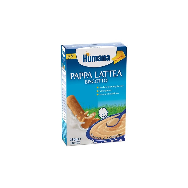 Humana Italia Humana Pappa Lattea Biscotto 230 G