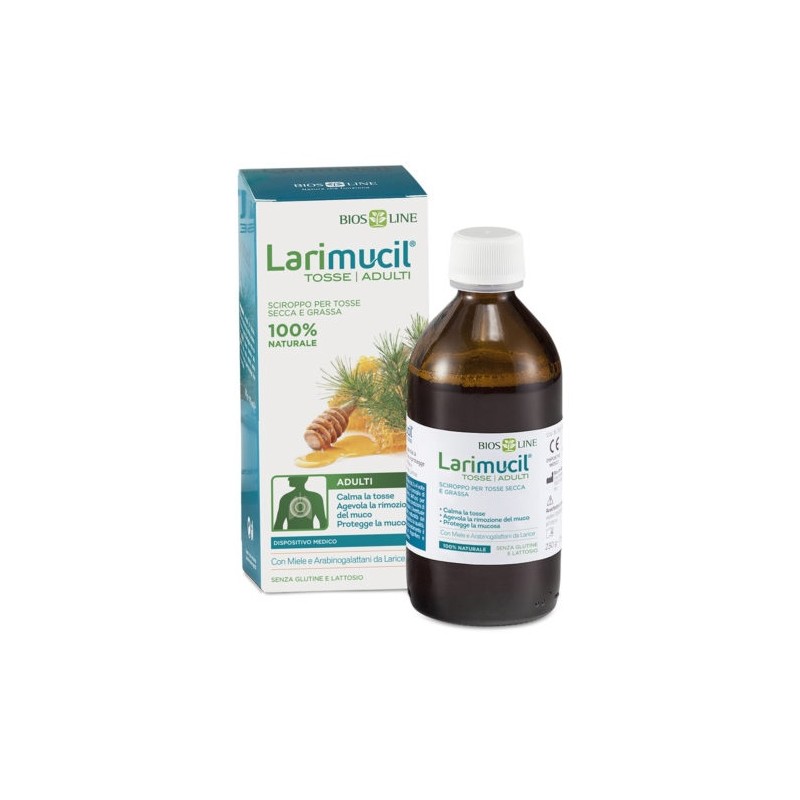 Bios Line Larimucil Tosse Tosse Adulti Sciroppo Ce 0476v 230 G 175 Ml