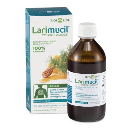 Bios Line Larimucil Tosse Tosse Adulti Sciroppo Ce 0476v 230 G 175 Ml