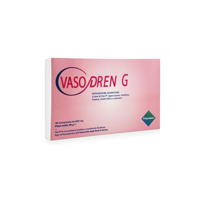 Fitoproject Vasodren G 40 Compresse