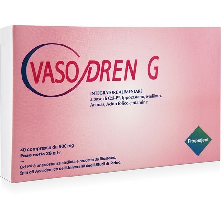 Fitoproject Vasodren G 40 Compresse