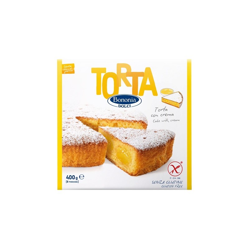 Dino Corsini Bononia Dolci Torta Con Crema Senza Glutine 400 G