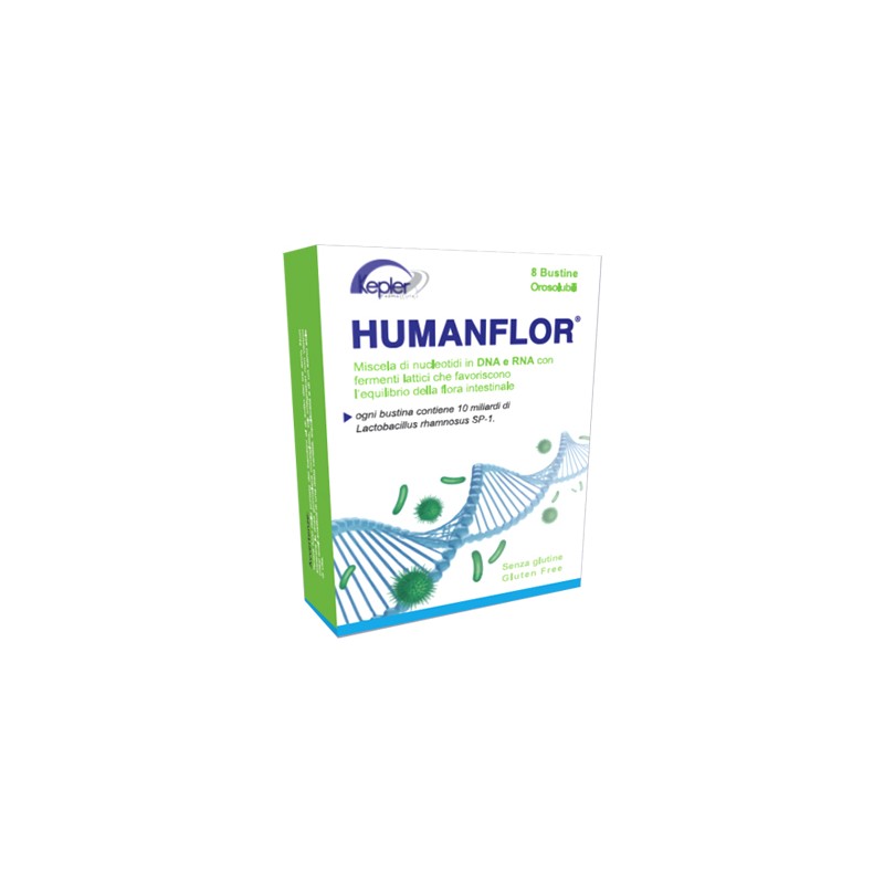 Crono Pharma Humanflor 8 Bustine 12 G