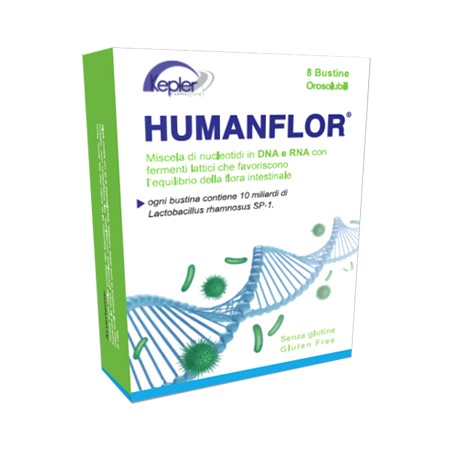 Crono Pharma Humanflor 8 Bustine 12 G