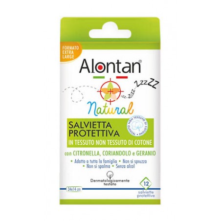 Pietrasanta Pharma Alontan Natural Salvietta Monouso 12 Pezzi