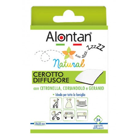 Pietrasanta Pharma Alontan Natural Cerotto Antizanzara Adesivo 21 Pezzi