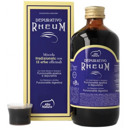 Alta Natura-inalme Depurativo Rheum Miscela Erbe Officinali 250 Ml