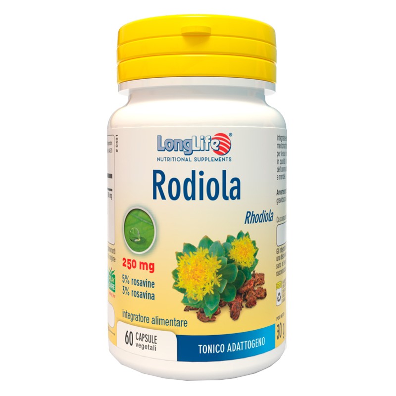 Longlife Rodiola 60 Capsule Vegetali