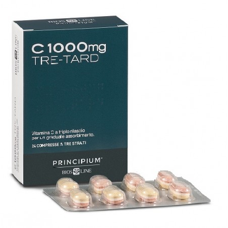 Bios Line Principium C 1000 Mg Tre-tard 24 Compresse A Tre Strati