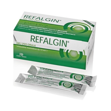 Farma-derma Refalgin Gel Orosolubile Antireflusso 14 Bustine 15 Ml