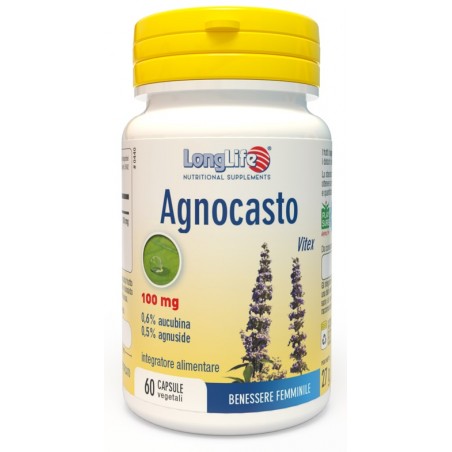 Longlife Agnocasto 60 Capsule Vegetali