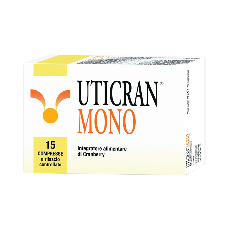 Natural Bradel Uticran Mono 15 Compresse