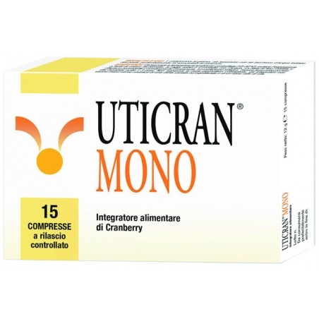 Natural Bradel Uticran Mono 15 Compresse