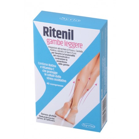 Syrio Ritenil Gambe Leggere 40 Compresse