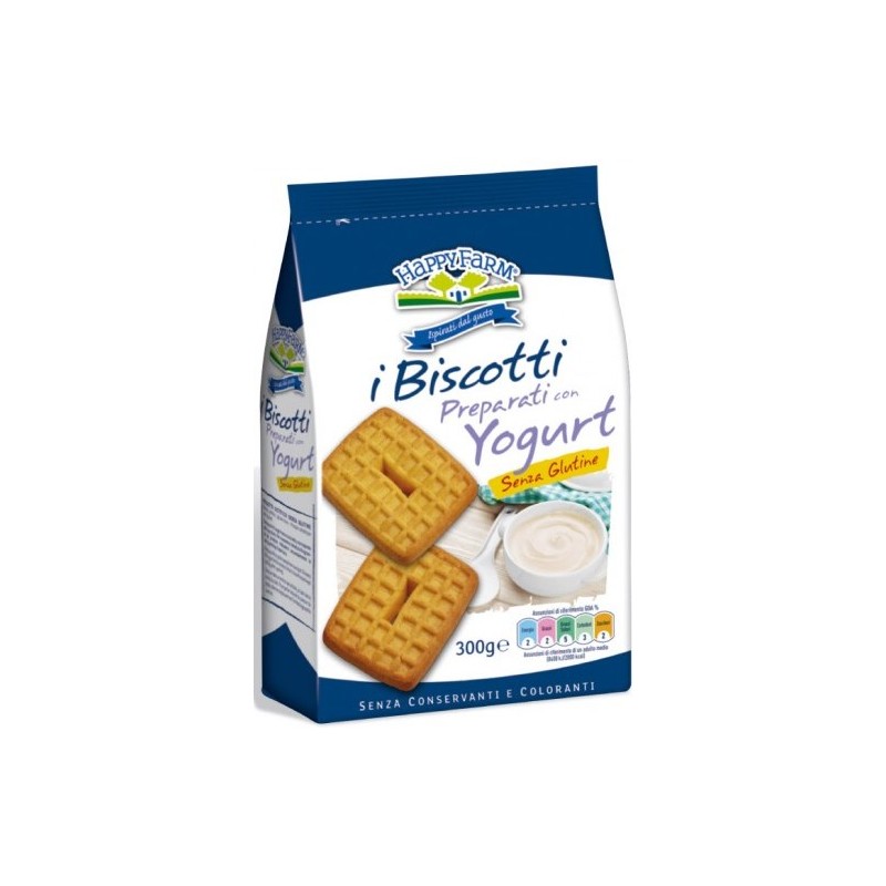 Happy Farm Co. Happy Farm Biscotti Yogurt Senza Zucchero 300 G