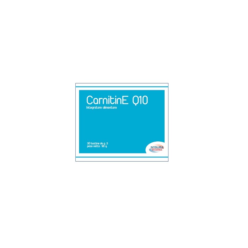 Nisura Farmaceutici Carnitine Q10 30 Bustine