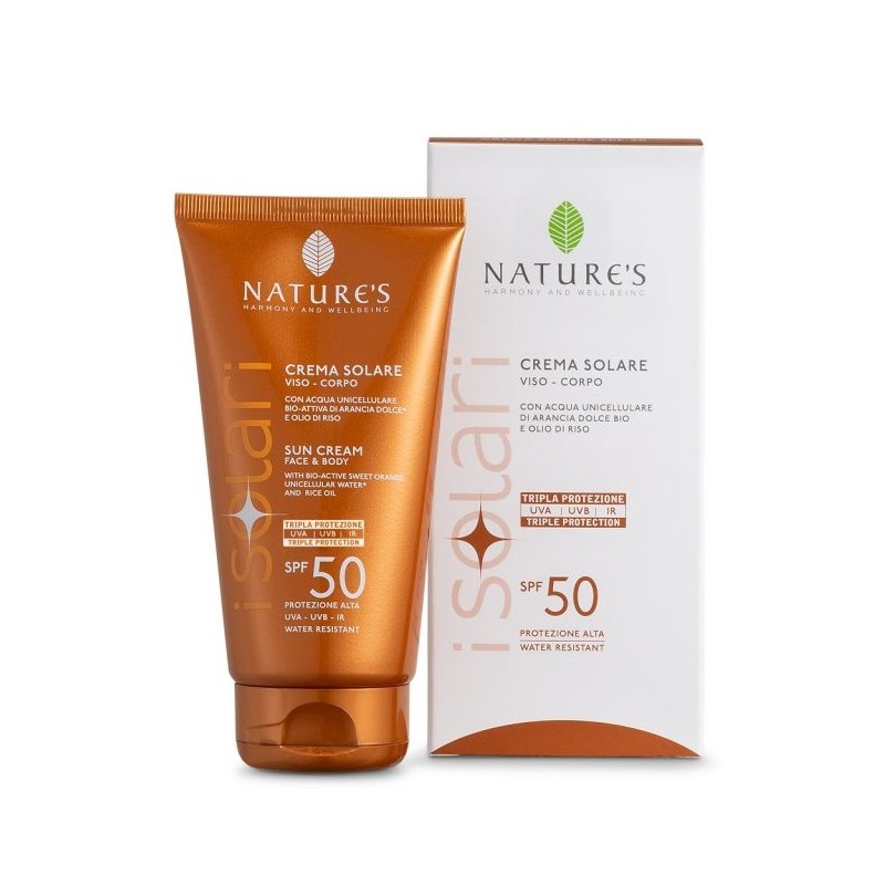 Bios Line Nature's I Solari Crema Solare Viso E Corpo Spf 50 Ir Sun 150 Ml