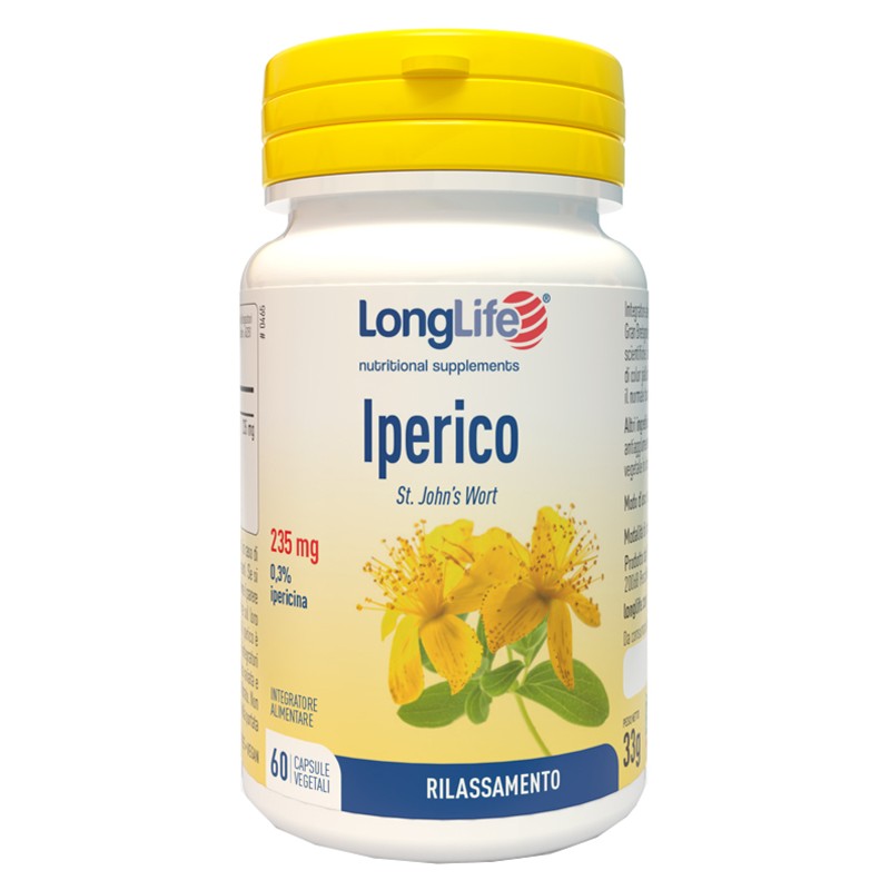 Longlife Iperico 60 Capsule Vegetali