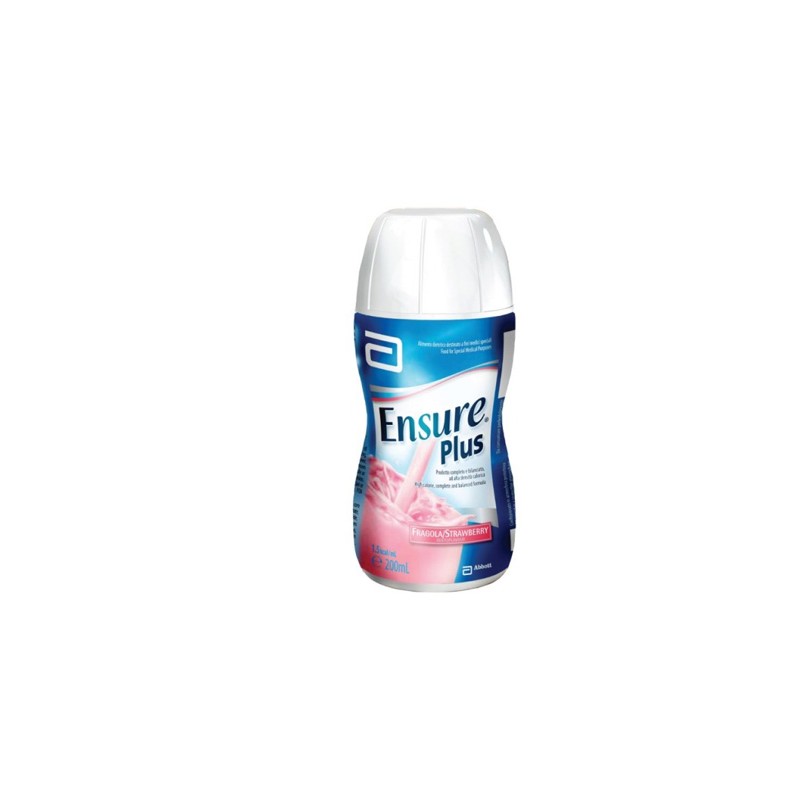 Abbott Ensure Plus Fragola 4 Bottigle Da 200 Ml