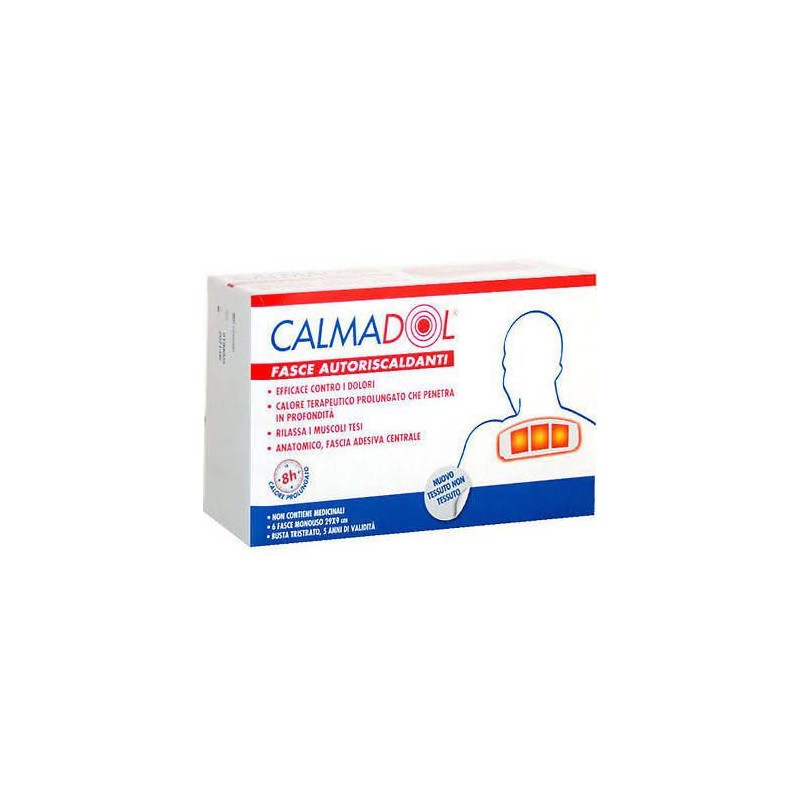 Montefarmaco Otc Calmadol Fascia Riscaldante Pack 6 Pezzi