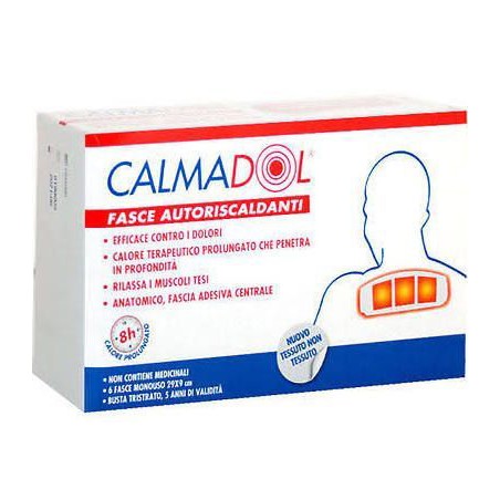 Montefarmaco Otc Calmadol Fascia Riscaldante Pack 6 Pezzi