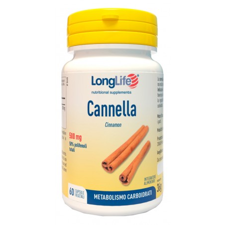 Longlife Cannella 60 Capsule