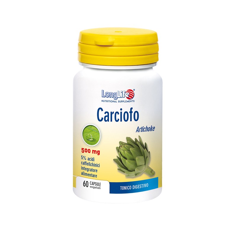 Longlife Carciofo 60 Capsule Vegetali