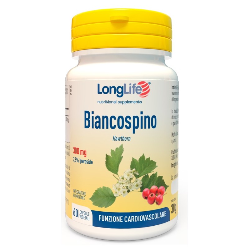 Longlife Biancospino 60 Capsule Vegetali