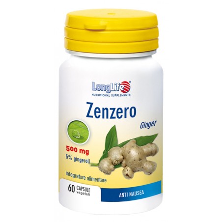 Longlife Zenzero 60 Capsule Vegetali