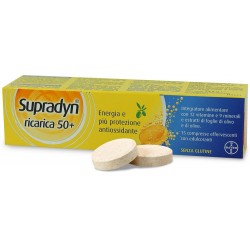 50 + 15 compresse effervescenti di Supradyn Ricarica di Bayer