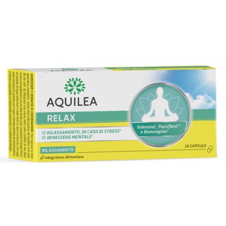 Uriach Italy Aquilea Relax 24 Capsule Vegane