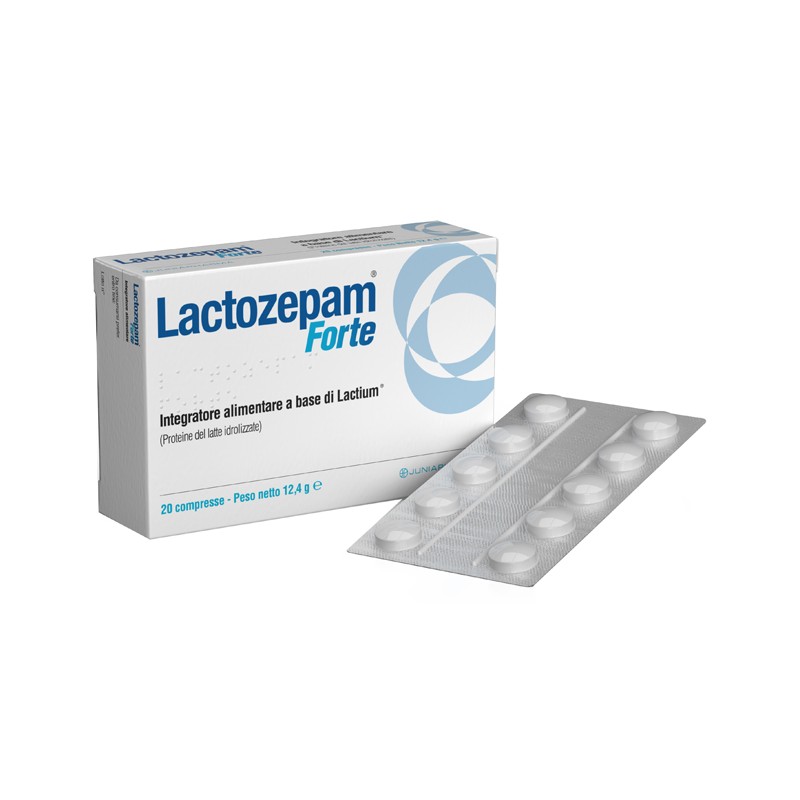 Junia Pharma Lactozepam Forte 20 Compresse